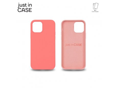 JUST IN CASE 2u1 Extra case MIX PLUS paket PINK za iPhone 12