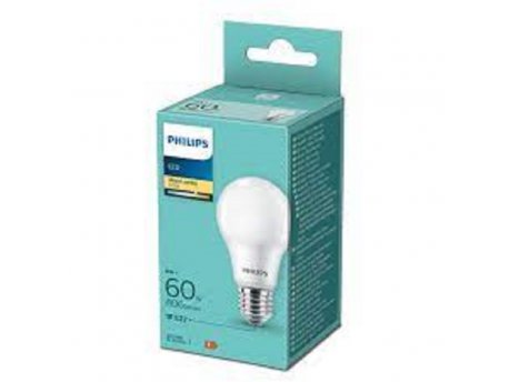 PHILIPS LED sijalica 8W(60W) A55 WW FR ND 1PF/12-DISC, 18101