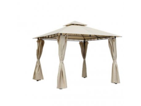 CRAFTER Gazebo metalni sa stranicama 300X300CM G1104 krem (140301210)