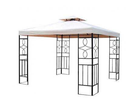CRAFTER Gazebo metalni dupli krov 300X300cm G1093 krem (140301209)
