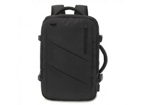 MOYE Trailblazer 17,3'' Backpack Black O10 + Neck Pillow