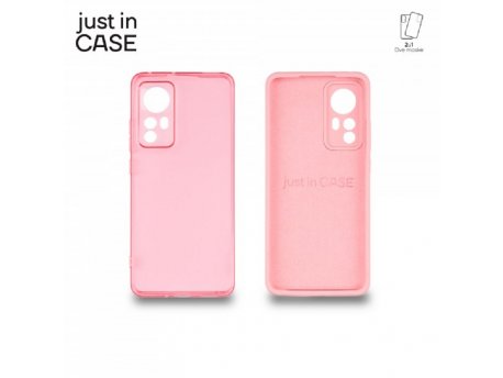 JUST IN CASE 2u1 Extra case MIX paket PINK za Xiaomi 12