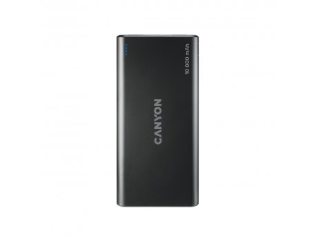 CANYON PB-108 Power bank 10000mAh Li-poly battery, Black