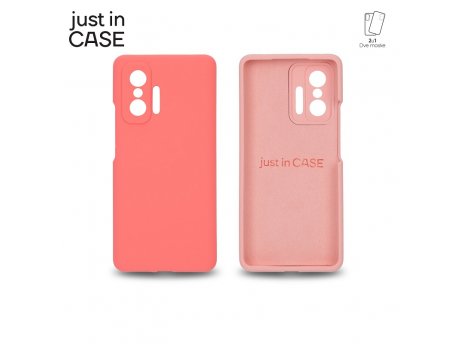 JUST IN CASE 2u1 Extra case MIX PLUS paket PINK za Mi 11T/11T pro 128GB