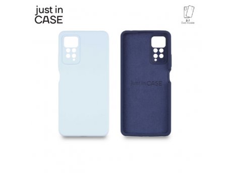 JUST IN CASE 2u1 Extra case MIX PLUS paket PLAVI za Redmi Note 11 pro