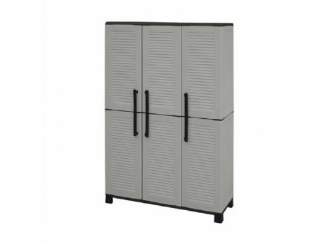 Artplast F100 plastični orman sivi 169x102x37 cm