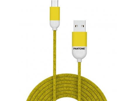 Pantone Micro USB kabl MC001 u ŽUTOJ boji