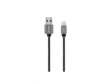 ACME Lightning USB kabl, CB2031G, 1m (Siva)