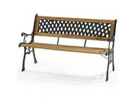 VERDELOOK Baštenska klupa Parco klupa DxŠxV: 122x32x76 cm, plastična, antracit