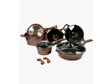 ROYALTY LINE Set posuđa braon RL ES1014M
