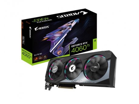 GIGABYTE NVidia GeForce RTX 4060 Ti 8GB GV-N406TAORUS E-8GD