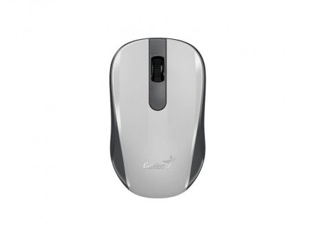 GENIUS NX-8008S Wireless Optical USB belo-sivi miš