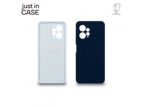 JUST IN CASE 2u1 Extra case MIX PLUS paket maski za telefon PLAVI za Xiaomi Redmi Note 12