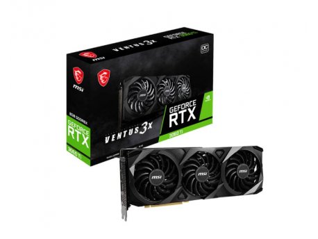MSI NVidia GeForce RTX 3060 Ti 8GB 256bit RTX 3060 Ti VENTUS 3X 8GD6X OC