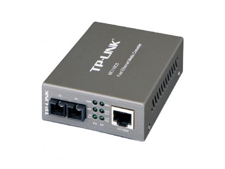 TP LINK MC110CS Fast Ethernet 10/100Mb/s Fiber single-mode konverter dometa do 20km