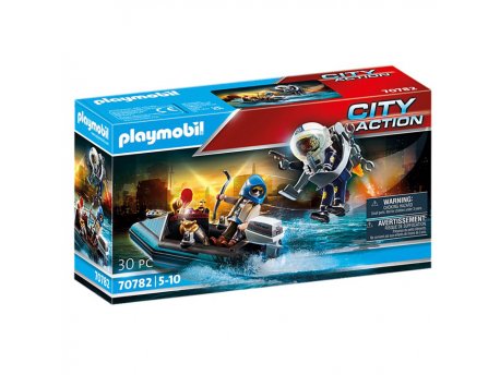 PLAYMOBIL City Action Policijska potera mlaznim rancem