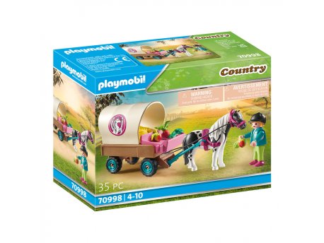 PLAYMOBIL Country Konj sa kočijom