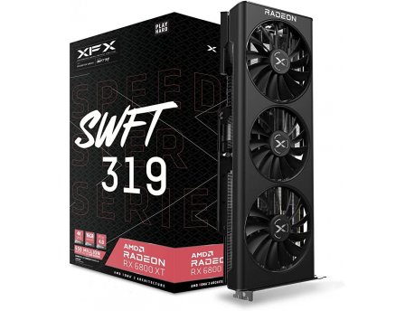 XFX Radeon RX-6800XT Swift 319 Core, 16GB GDDR6, 256bit RX-68XTAQFD9