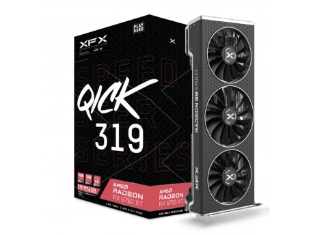 XFX SPEEDSTER QICK 319 AMD Radeon™ RX 6750 XT Core 12GB GDDR6 RX-675XYJFDP