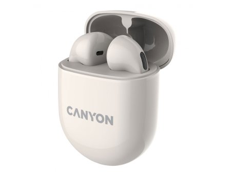 CANYON TWS-6, Bluetooth headset with microphone, BT V5.3 (CNS-TWS6BE)