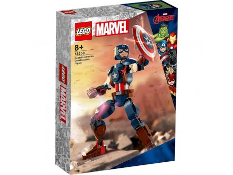 LEGO 76258 Kapetan Amerika – figura za gradnju