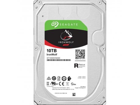 SEAGATE 10TB Ironwolf 3.5'' SATA III 256mb NAS hard disk ST10000VN000