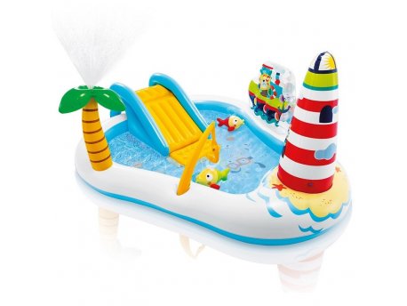 INTEX Dečiji bazen 218 x 188 x 99cm Fishing Fun Play Centre