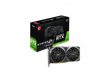 MSI Geforce RTX 3060 Ventus 2X OC 8GB GDDR6 128bit (V397-644R)