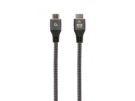 GEMBIRD Ultra High speed HDMI cable with Ethernet, 8K select plus series, 1m (CCB-HDMI8K-1M)