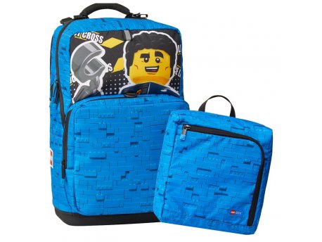 LEGO City optimo plus školski ranac i torba (Johansen): Policijska avantura