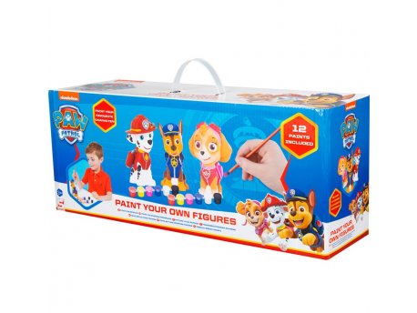 PAW PATROL Patrolne šape bojenje figurica