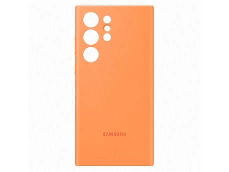 SAMSUNG Silikonska maska za S23 Ultra, narandzasta