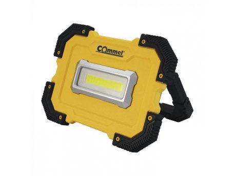 COMMEL Akumulatroski LED reflektor 10W, 1000lm 6000k IP44