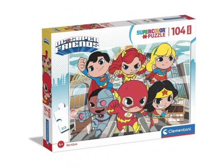 CLEMENTONI PUZZLE CLEMENTONI PUZZLE 104 MAXI DC COMICS (CL25720)