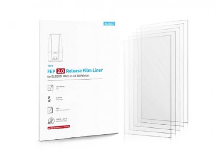 ELEGOO Mars 3/Mars 3 Pro 5pcs FEP film 2.0