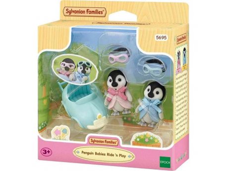 SYLVANIAN FAMILIES PENGUIN BABIES RIDE N PLAY (EC5695)