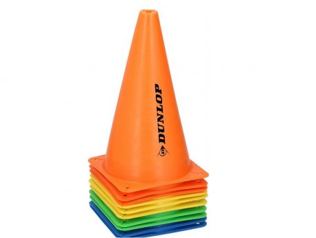 DUNLOP Čunjevi za Trening 10 kom. 14x14cm (38466)