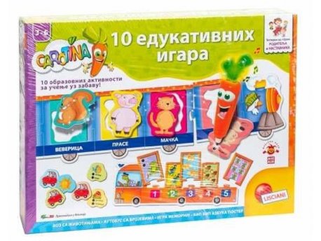 LISCIANI Edukativna igra Carotina SR - 10 Edu Igara RS67428