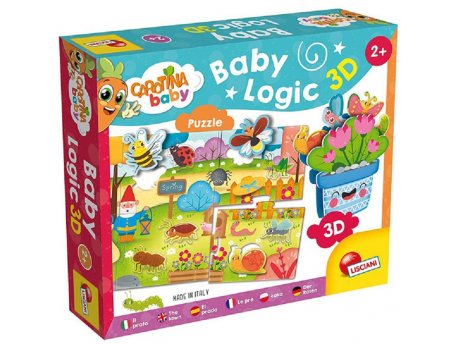 LISCIANI Carotina Edukativna logička igra Baby bašta 3D 92550