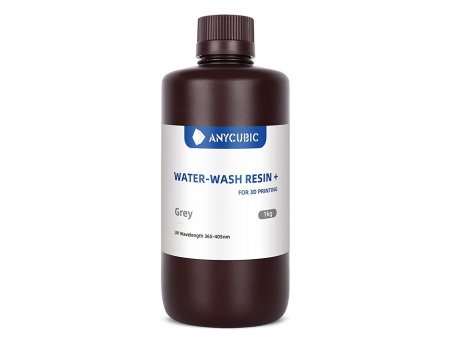 ANYCUBIC Water Washable Resin+ Grey, 1 Kg, 051544