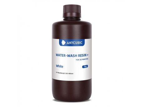 ANYCUBIC Water Washable Resin+ White, 1 Kg, 051546