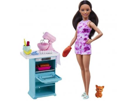 BARBIE Lutka u kuninji/basti HCD43