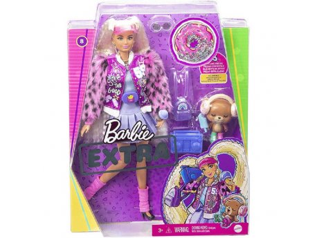 BARBIE Lutka Extra Blonde with Pigtails GYJ77/973372