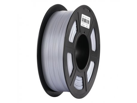 ANYCUBIC Silk PLA Filament Silver, 1 Kg, 051556