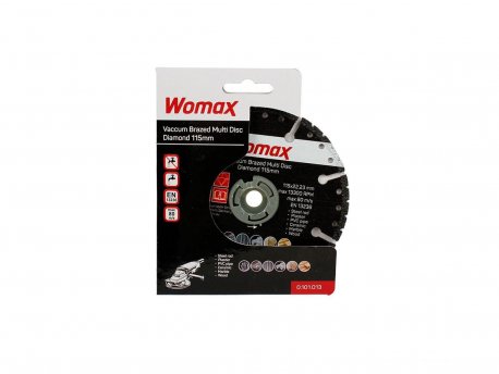 WOMAX REZNA PLOČA DIJAMANTSKA O125MM UNIVERZALNA