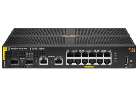 HPE Aruba 6000 12G Class4 PoE 2G/2SFP 139W R8N89A