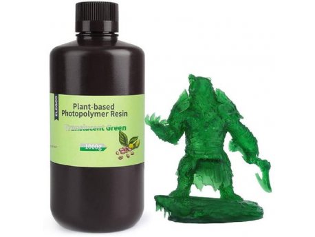 ELEGOO Plant-Based Resin 1kg - Clear Green