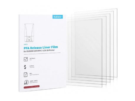 ELEGOO Saturn 2 / Saturn 8K PFA Film - 5 pcs