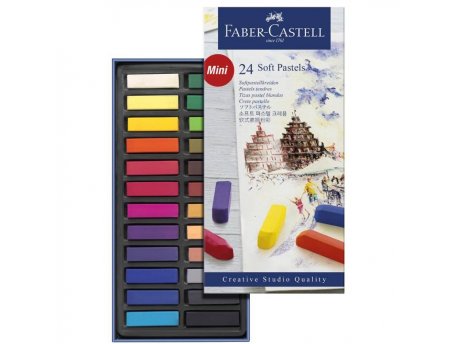 FABER-CASTELL Soft pastele kratke 1/24 14240