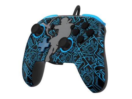 PDP Nintendo Switch Wired Controller Rematch – Link Glow In The Dark